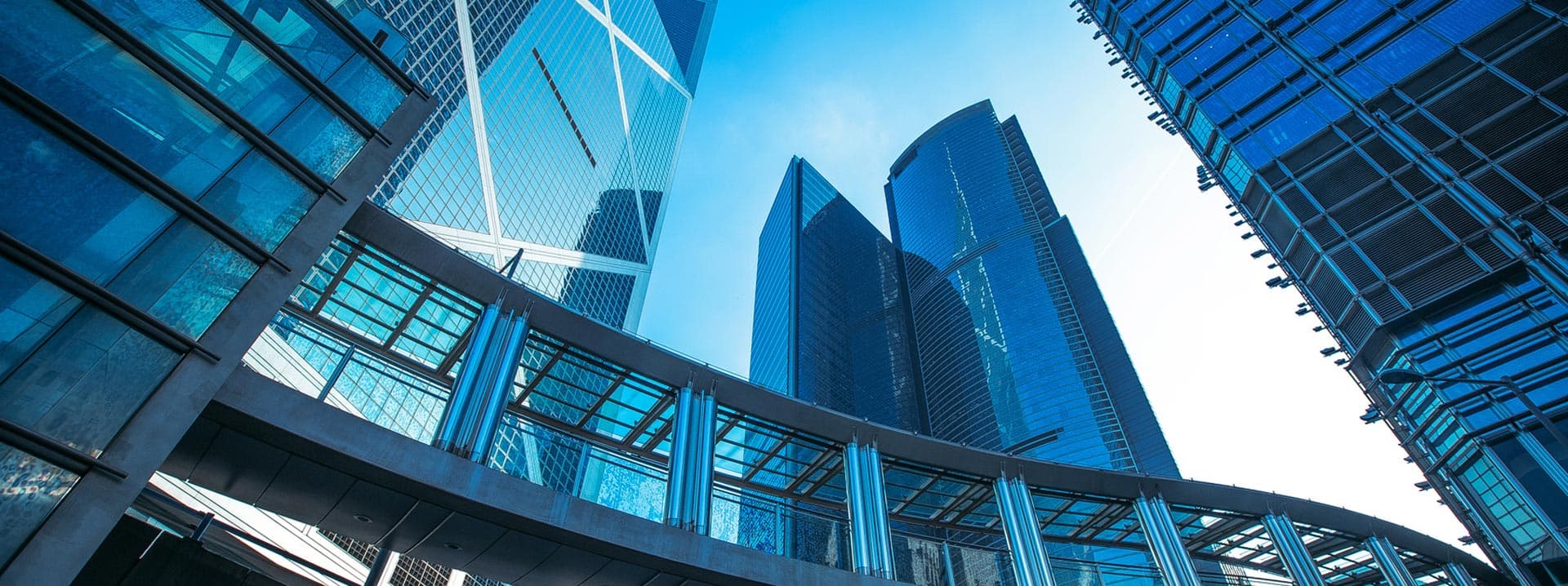 Modern city skyline